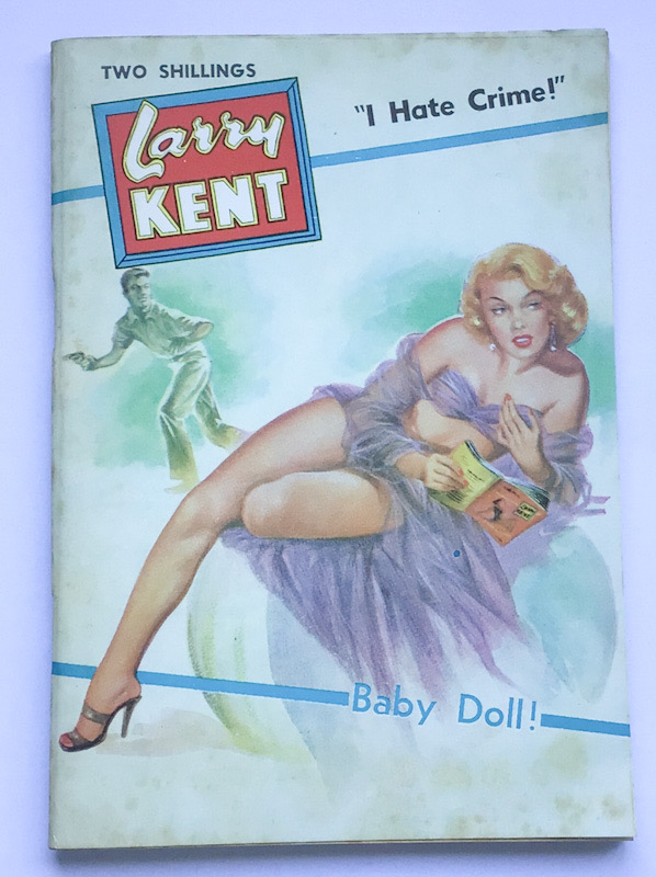 Larry Kent Baby Doll Australian Detective paperback book No559